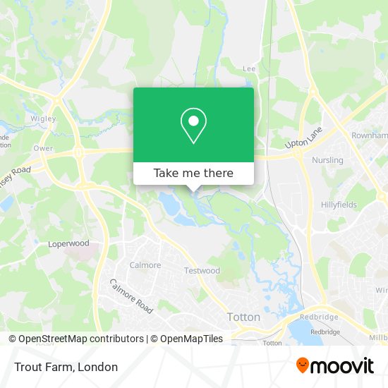 Trout Farm map