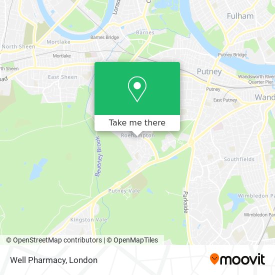 Well Pharmacy map