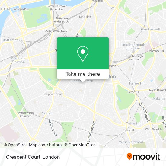 Crescent Court map