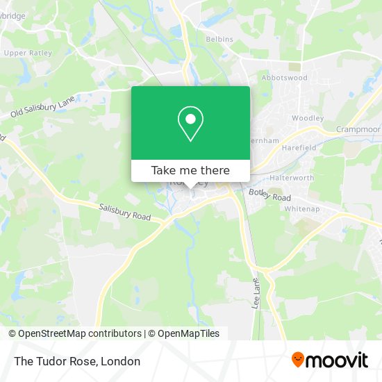 The Tudor Rose map