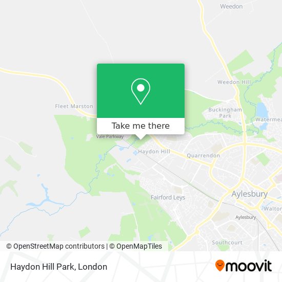 Haydon Hill Park map