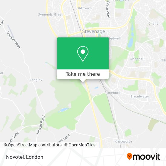 Novotel map