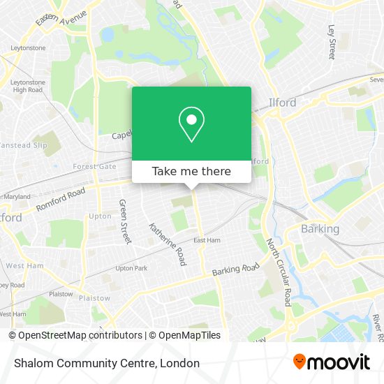 Shalom Community Centre map