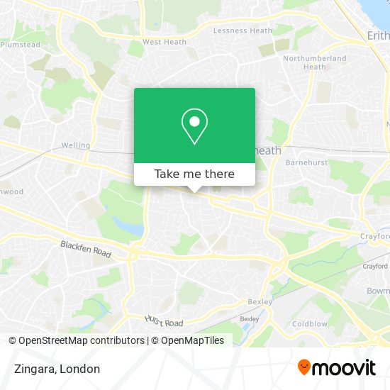 Zingara map