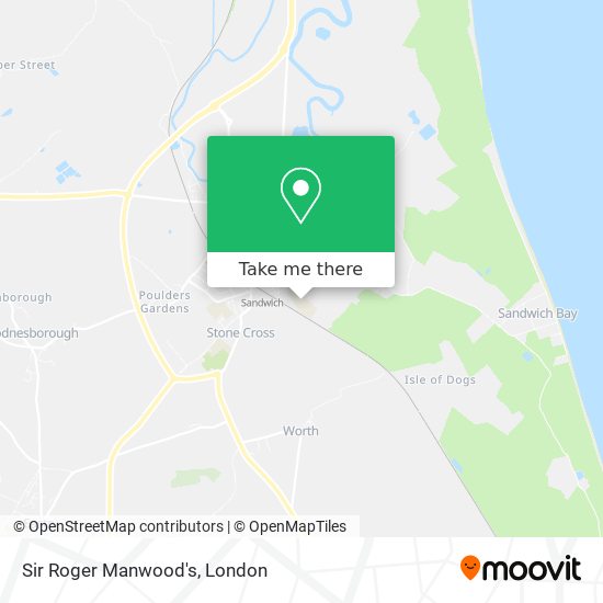 Sir Roger Manwood's map