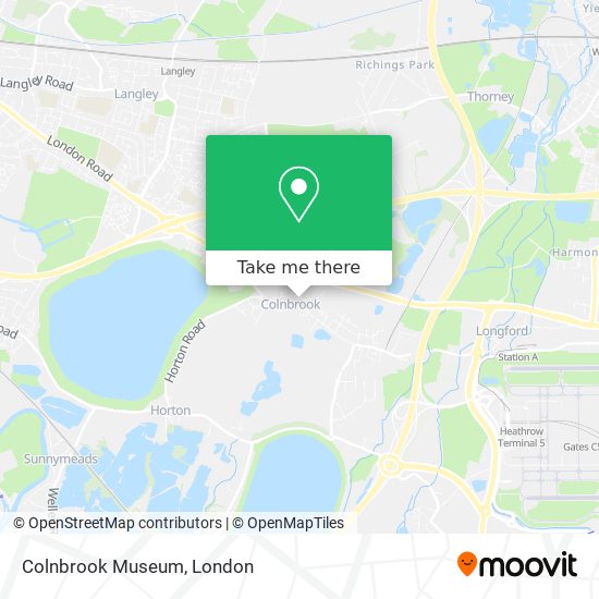 Colnbrook Museum map