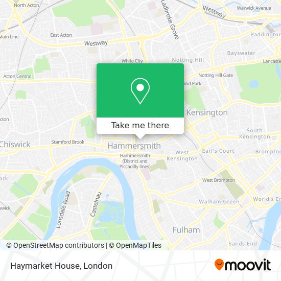 Haymarket House map