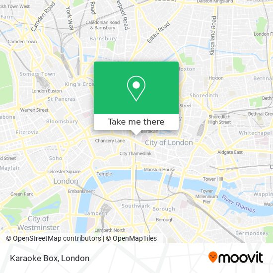 Karaoke Box map
