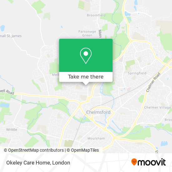 Okeley Care Home map