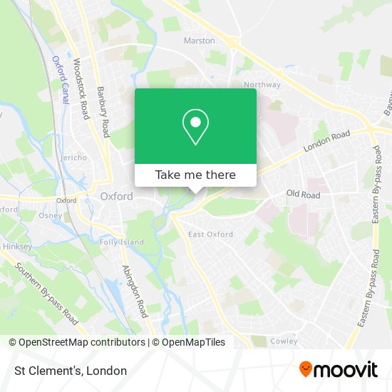 St Clement's map