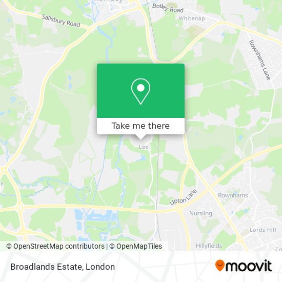 Broadlands Estate map