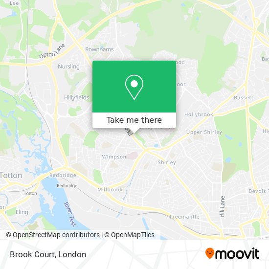 Brook Court map