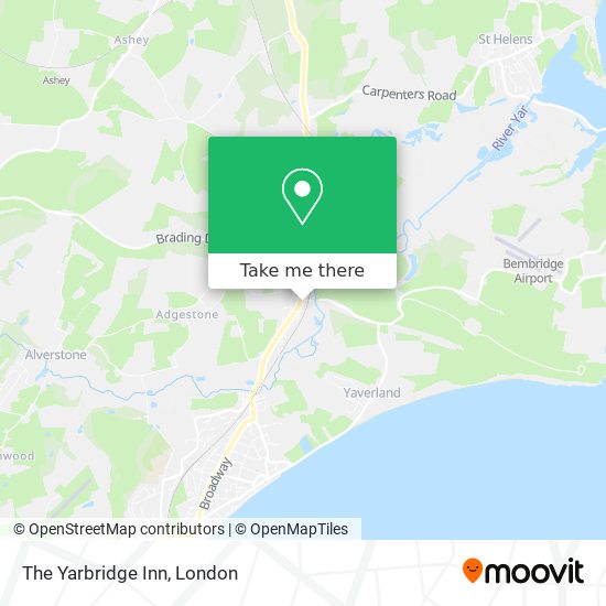 The Yarbridge Inn map