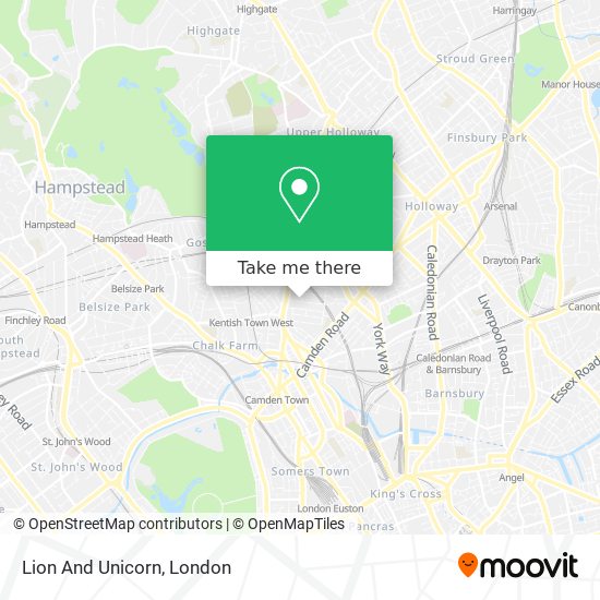 Lion And Unicorn map