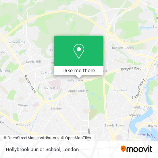 Hollybrook Junior School map