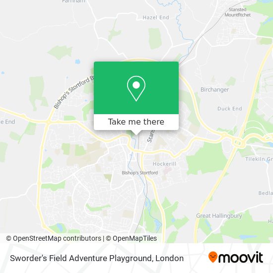 Sworder's Field Adventure Playground map