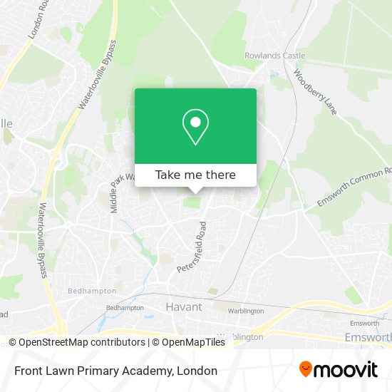 Front Lawn Primary Academy map