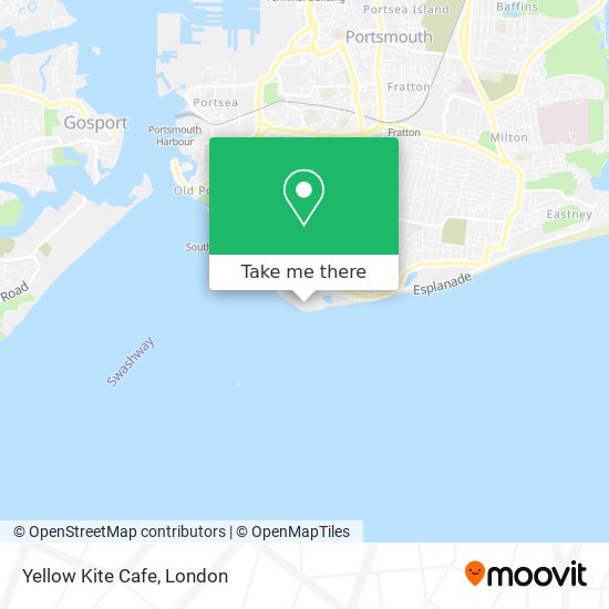 Yellow Kite Cafe map