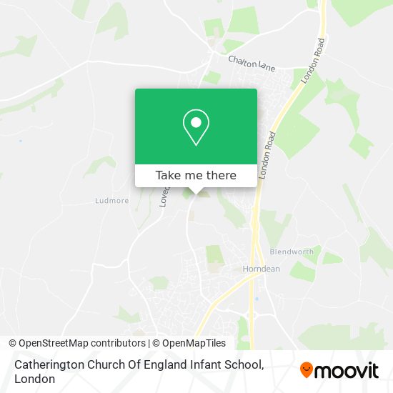 Catherington Church Of England Infant School map
