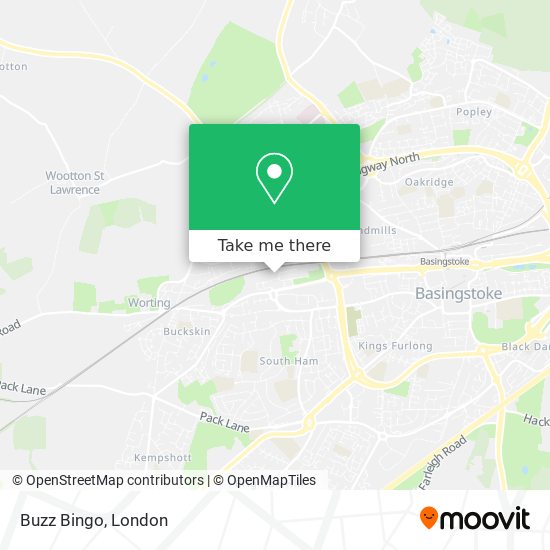 Buzz Bingo map