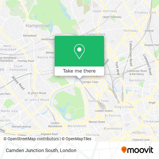Camden Junction South map