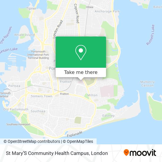 St Mary’S Community Health Campus map