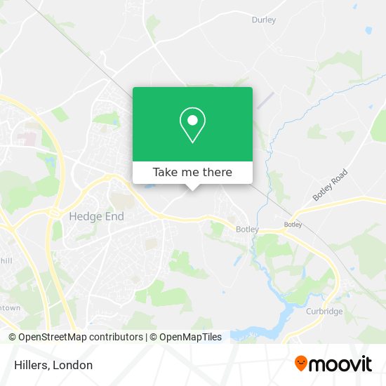 Hillers map