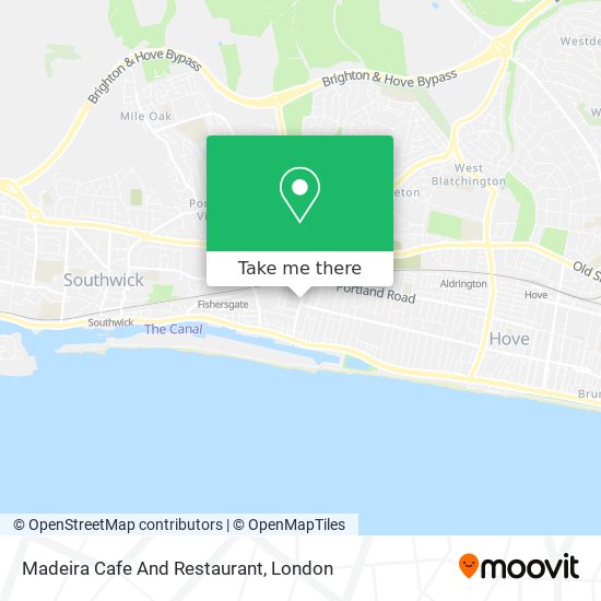 Madeira Cafe And Restaurant map