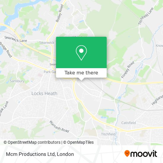 Mcm Productions Ltd map