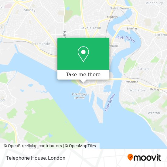 Telephone House map