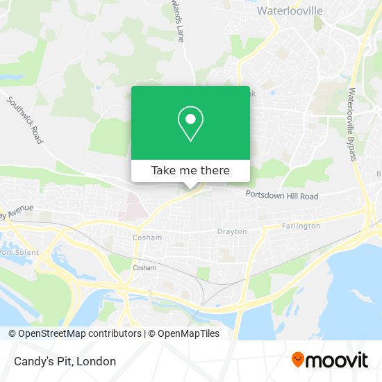 Candy's Pit map