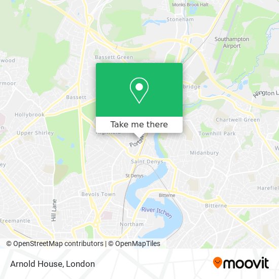 Arnold House map