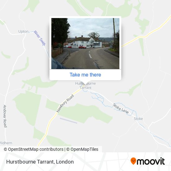 Hurstbourne Tarrant map