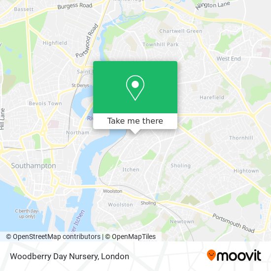 Woodberry Day Nursery map