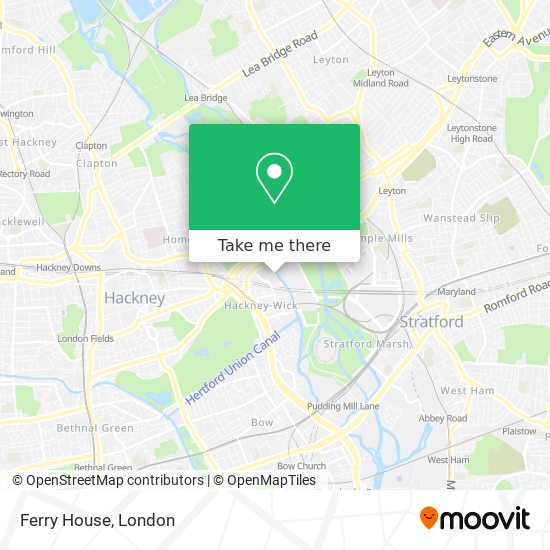 Ferry House map