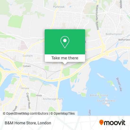 B&M Home Store map