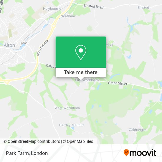 Park Farm map