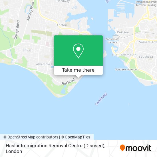 Haslar Immigration Removal Centre (Disused) map