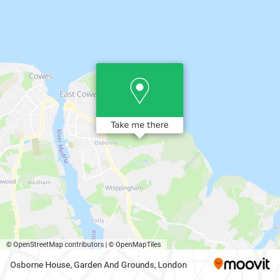 Osborne House, Garden And Grounds map