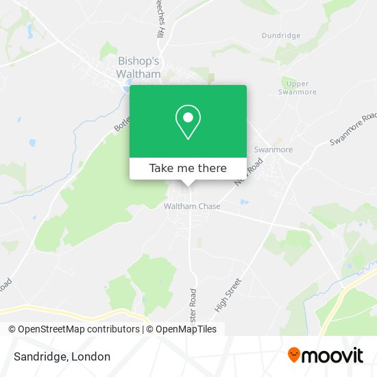 Sandridge map