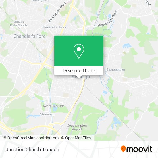 Junction Church map