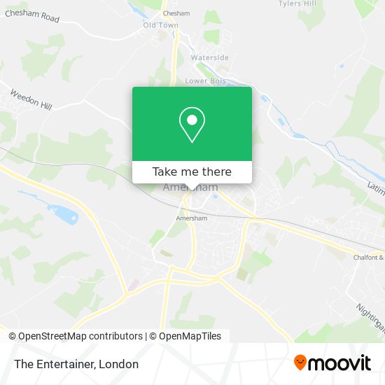 The Entertainer map