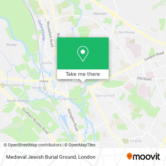 Medieval Jewish Burial Ground map