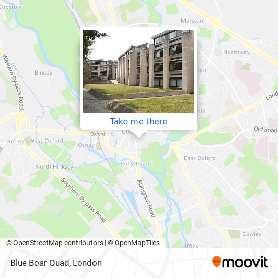 Blue Boar Quad map