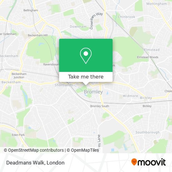Deadmans Walk map
