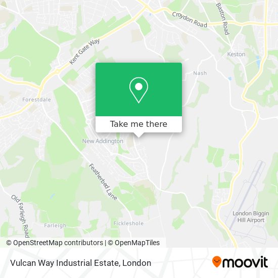 Vulcan Way Industrial Estate map