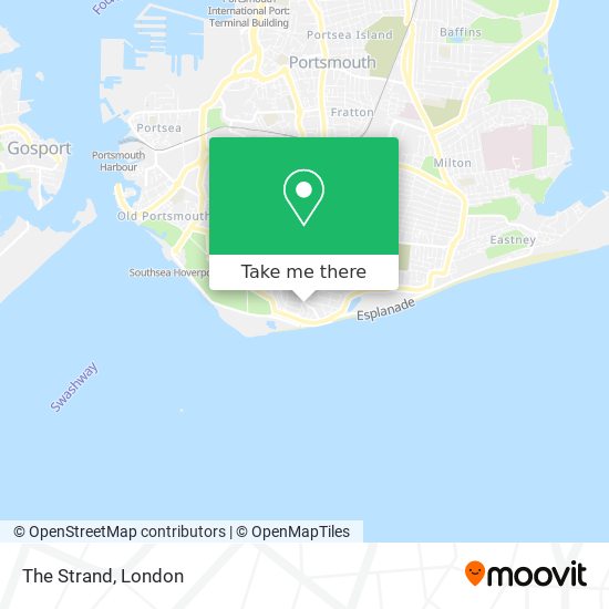 The Strand map