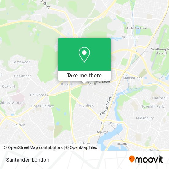 Santander map