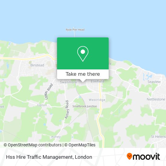 Hss Hire Traffic Management map