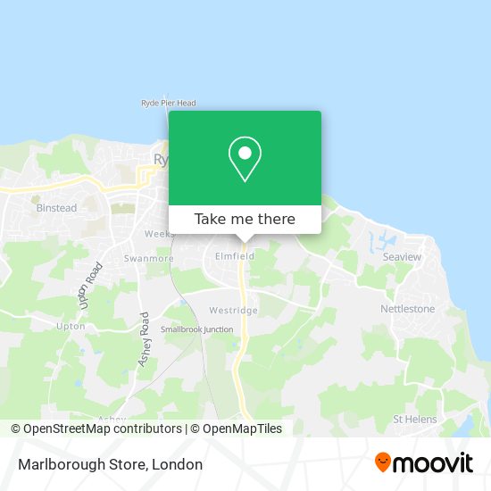 Marlborough Store map